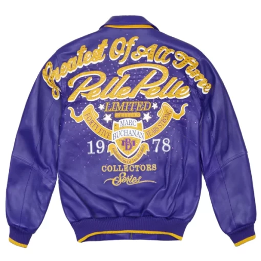 Purple Pelle Pelle Greatest Of All Time Jacket.