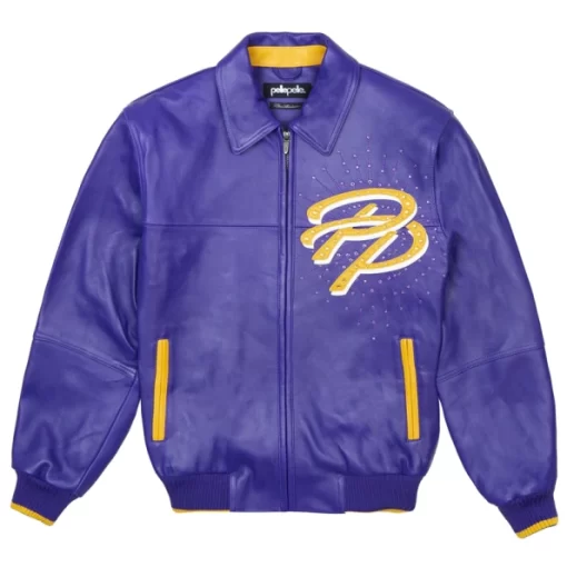 Purple Pelle Pelle Greatest Of All Time Jacket