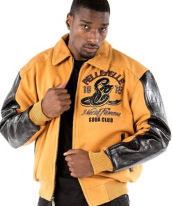 Soda Club Pelle Pelle Mb World Finest Yellow Jacket.