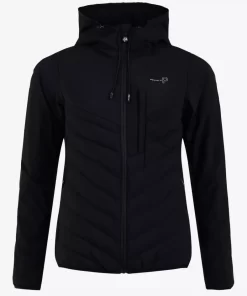 Women's Pelle Pelle Black Hooded Puffer Jacket