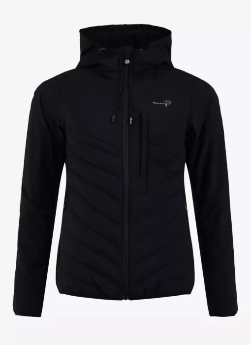 Women's Pelle Pelle Black Hooded Puffer Jacket