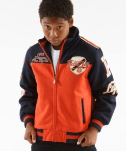 Pelle Pelle Domination Kids Orange Jacket