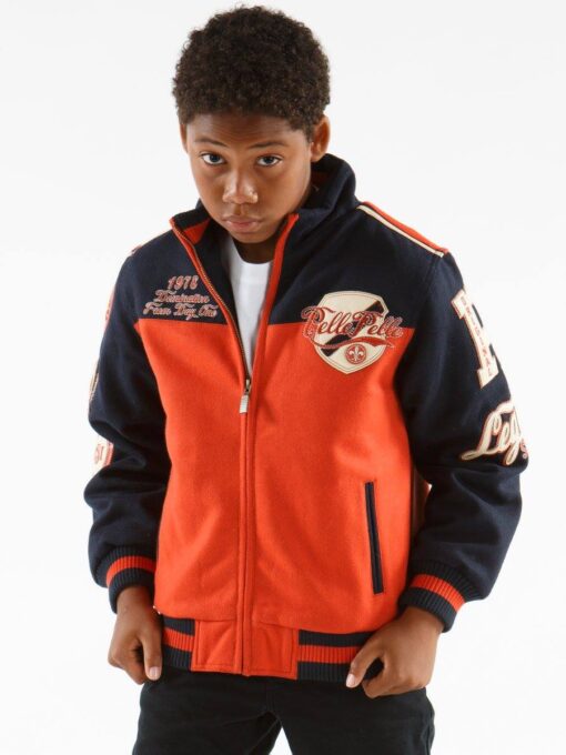 Pelle Pelle Domination Kids Orange Jacket