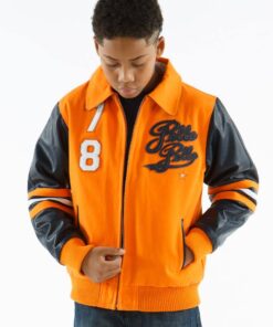 Pelle Pelle Orange Kids 1978 Wool Jacket