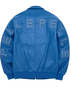 Pelle Pelle Blue Plush Leather Jacket | Men & Women