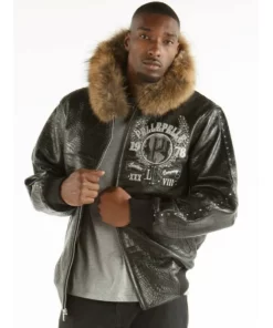 Pelle Pelle World Famous Men Black Jacket | Leather Jacket