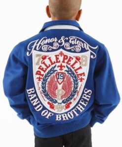 Pelle Pelle 1978 Honor and Glory Blue Kids Jacket