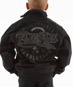 Pelle Pelle 1978 Unstoppable Revolution Kids Black Jacket