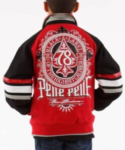 Pelle Pelle 78 Black Label Red Kids Jacket