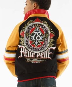 Pelle Pelle 78 Black Label Yellow Kids Jacket