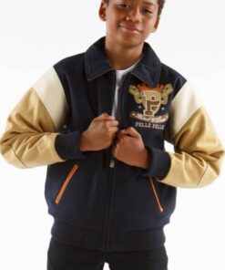 Pelle Pelle 78 Heritage American Standard Navy and Mustard Kids Jacket