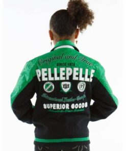 Pelle Pelle 78 Legacy Series Green and Black Jacket