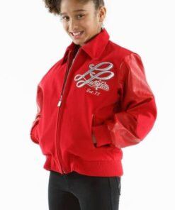 Pelle Pelle Girls 78 Classic Red Jacket