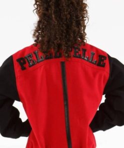 Pelle Pelle Girls Red and Black Jacket