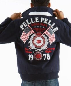 Pelle Pelle Kids 1978 Navy MB Jacket