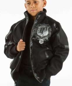 Pelle Pelle Kids 78 Black Jacket