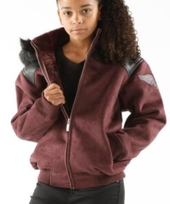 Pelle Pelle Kids Brown Wool Jacket