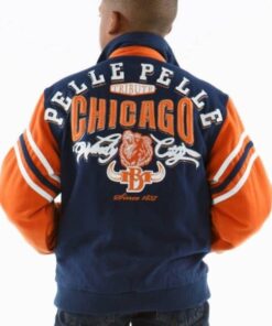 Pelle Pelle Kids Chicago Bear Blue Jacket