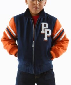 Pelle Pelle Kids Chicago Bear Blue Jacket