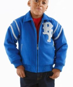 Pelle Pelle Kids Detroit Blue Jacket