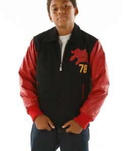 Pelle Pelle Kids Legendary Black and Red Jacket