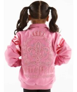 Pelle Pelle Kids Live Like a Queen Blouson Pink Jacket