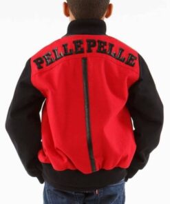 Pelle Pelle Kids Red and Black Jacket