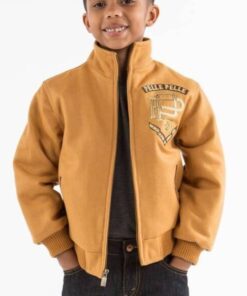 Pelle Pelle Kids World Class Mustard Jacket