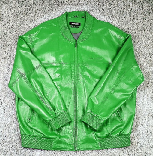 Pelle Pelle MB Green Leather Jacket