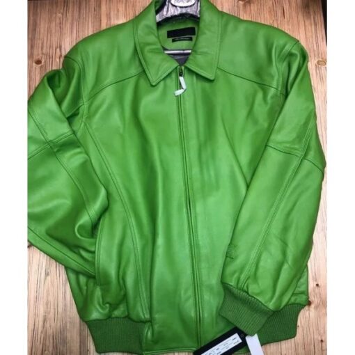 Pelle Pelle Rare Green Leather Jacket