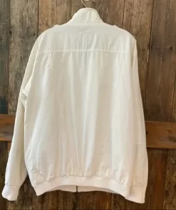 Pelle Pelle White Vintage Bomber Jacket