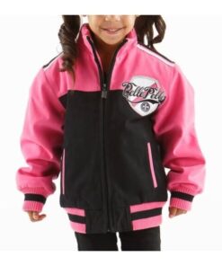 Pink Pelle Pelle Baby Girl Jacket