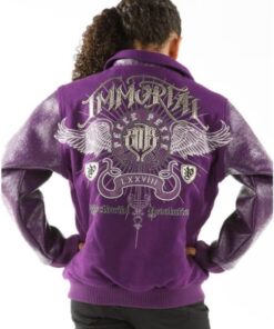 Purple Kids Pelle Pelle Immortal Worldwide Revolution Jacket