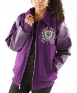 Purple Kids Pelle Pelle Immortal Worldwide Revolution Jacket