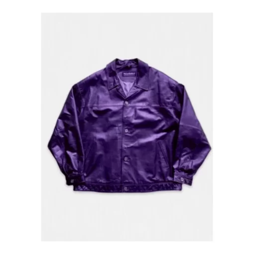 Best Pelle Pelle Purple Leather Jacket