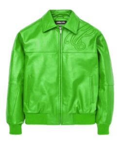 Pelle Pelle Puff Plush Green Jacket