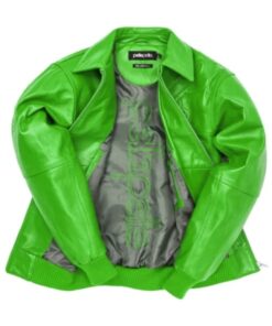 Pelle Pelle Puff Plush Green Jacket