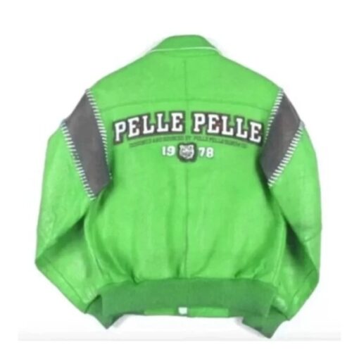 Best Pelle Pelle Green 1978 Leather Jacket