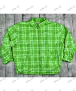 Green Pelle Pelle Gingham Cotton Shirt