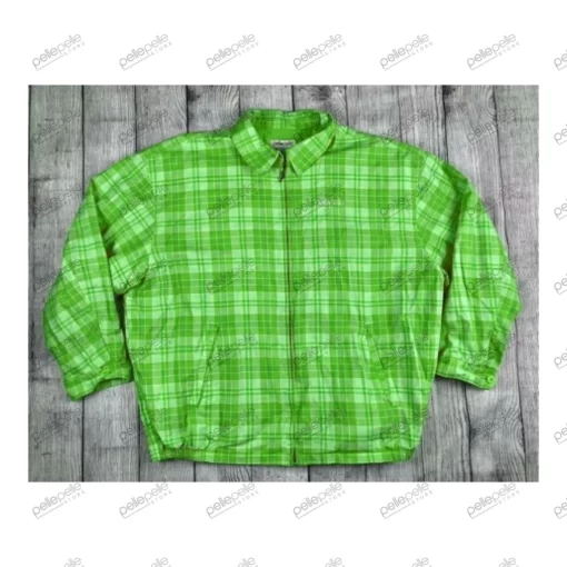 Green Pelle Pelle Gingham Cotton Shirt