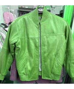 Pelle Pelle 1978 Green Basic Leather Jacket