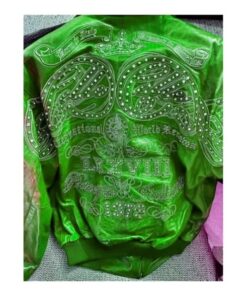 Pelle Pelle Green Anniversary Leather Jacket