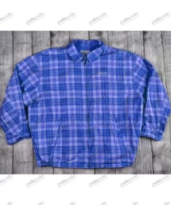 Blue Pelle Pelle Gingham Cotton Shirt