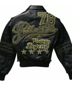 Pelle Pelle Legend 78 Black Stud Jacket