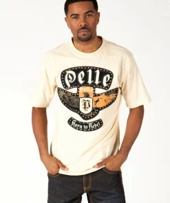 Exclusive Pelle Pelle Cream White T Shirt