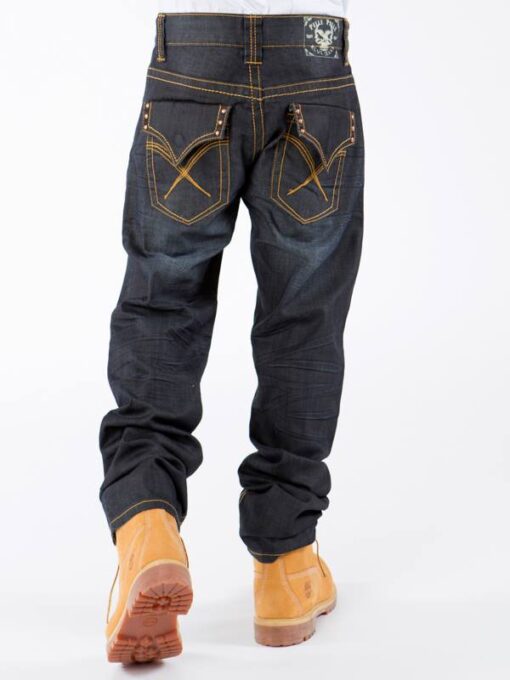 Exclusive Pelle Pelle Dark Blue Jeans Pent