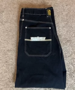 Authentic Pelle Pelle Black Jeans Pent