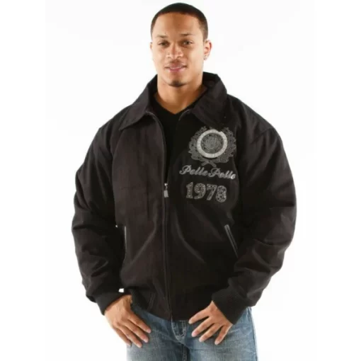 Pelle Pelle MB American Black Jacket | Wool Jacket