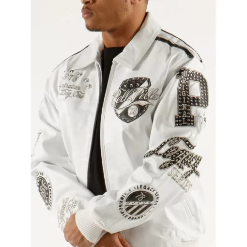 Pelle Pelle Legacy Series White Men Jacket | Leather Jacket