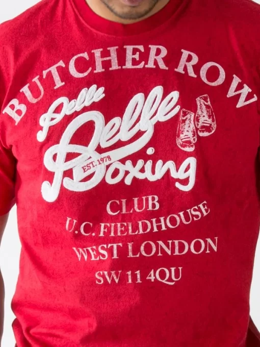 Authentic Pelle Pelle Red Boxing T Shirt